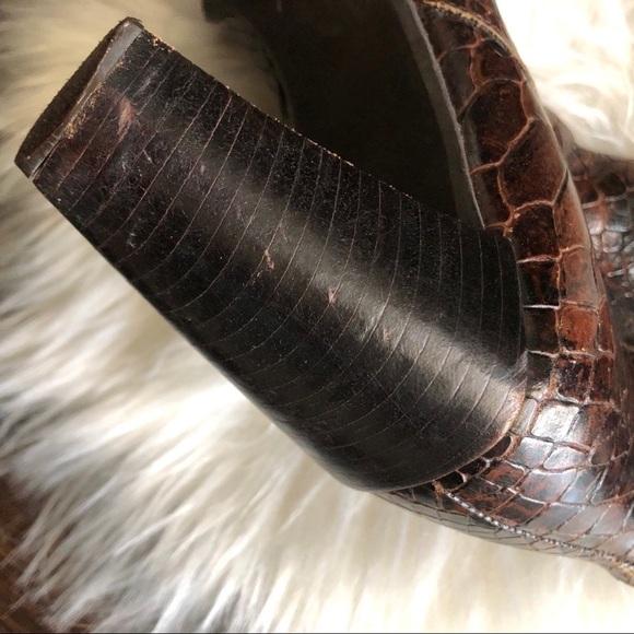 Enzo Angiolini Ranetta Snake embossed Boots - Picture 3 of 11